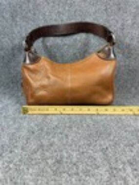 Dooney & Bourke All Weather Leather Brown Shoulder Bag Vintage